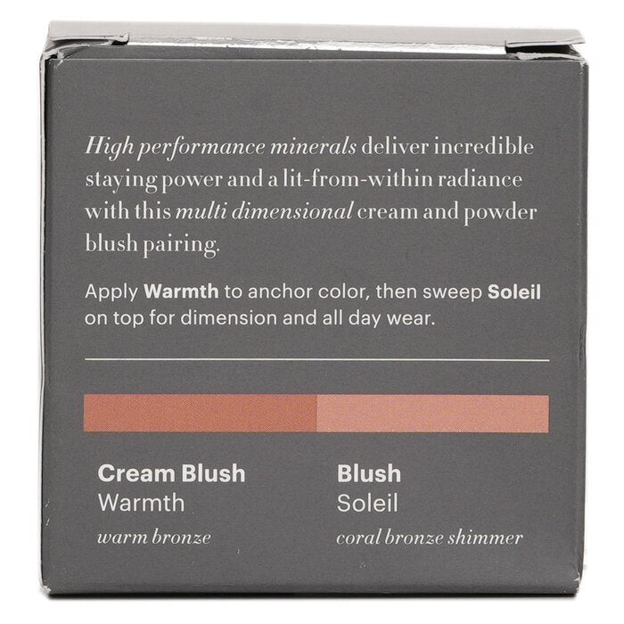 Glo Skin Beauty Blush Duo (1x Blush + 1x Cream Blush) - Getaway Glow 2x3.4g