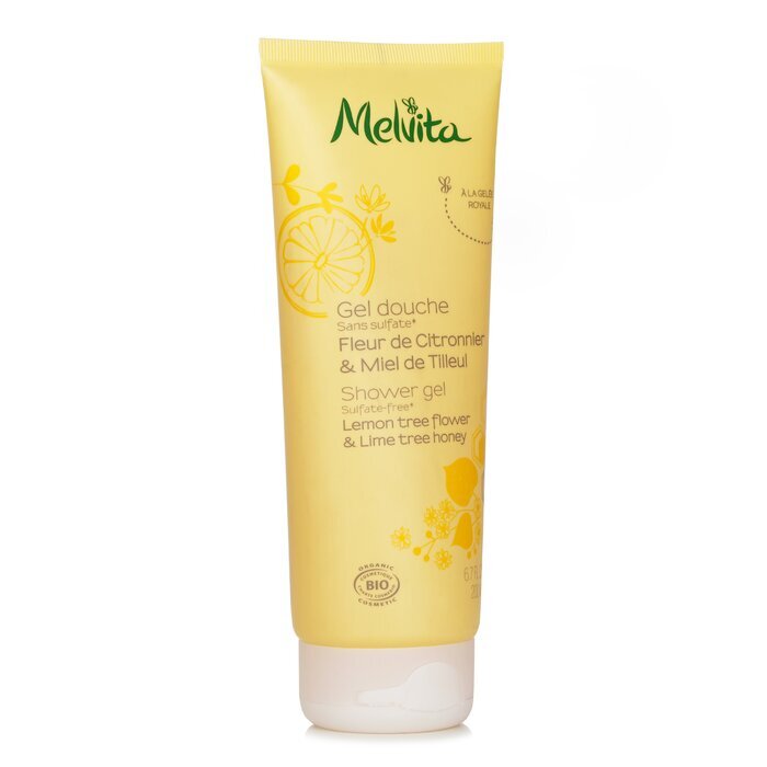 Melvita Duschgel mit Zitronenblüte und Lindenhonig, 200 ml