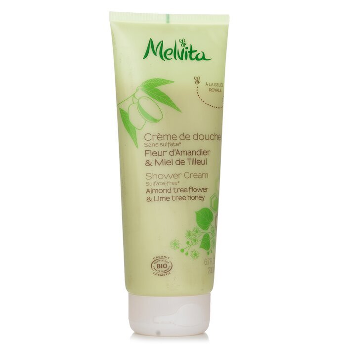 Melvita Mandelblüten- und Lindenhonig-Duschcreme, 200 ml