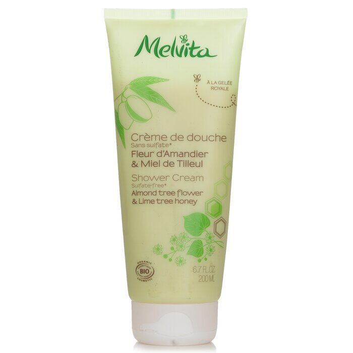 Melvita Mandelblüten- und Lindenhonig-Duschcreme, 200 ml