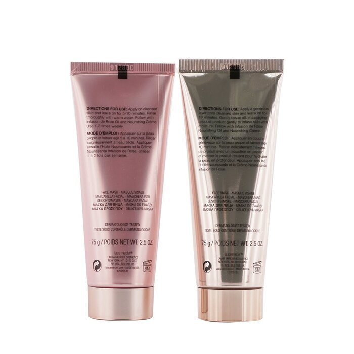 Laura Mercier Infusion De Rose Mask Duet Set 2x 75g/2,5oz