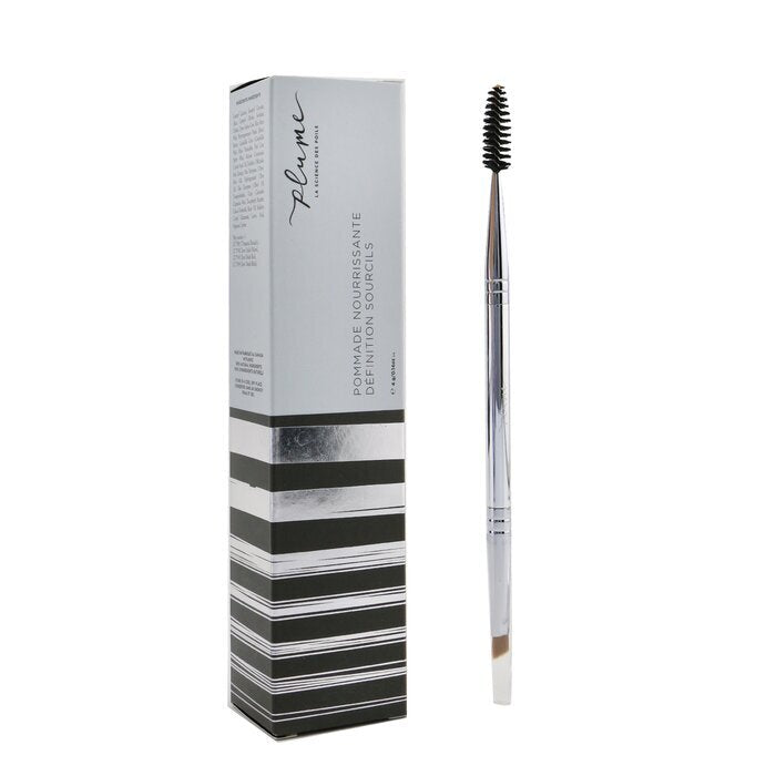 Plume Science Nourish & Define Brow Pomade (mit doppelseitigem Pinsel) – # Chestnut Decadence 4 g/0,14 oz