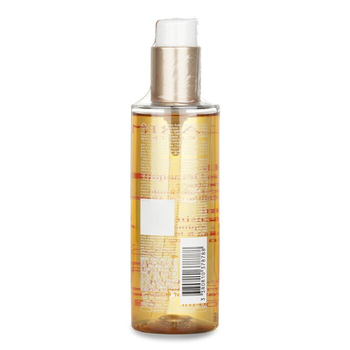 Clarins Total Cleansing Oil mit Extrakten aus Alpen-Goldenzian und Zitronenmelisse (alles wasserfeste Make-up), 150 ml