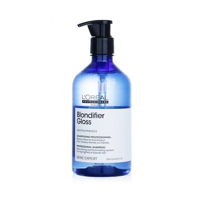 L'Oreal Professionnel Serie Expert - Blondifier Gloss Acai Polyphenole Resurfacing und Illuminating System Shampoo (für blondes Haar) 500ml/16.9oz