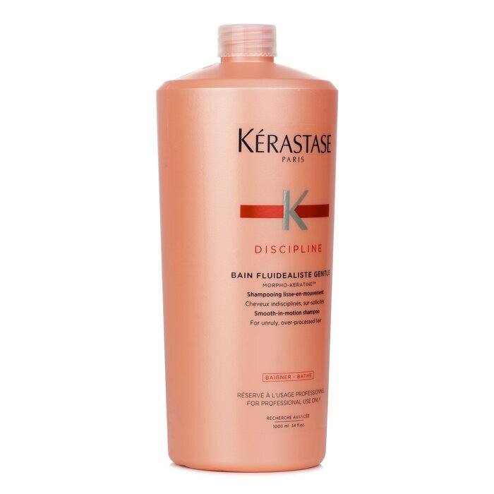 Kerastase Discipline Bain Fluidealiste Smooth-In-Motion Sanftes Shampoo (für widerspenstiges, überstrapaziertes Haar) 1000ml/3,4oz