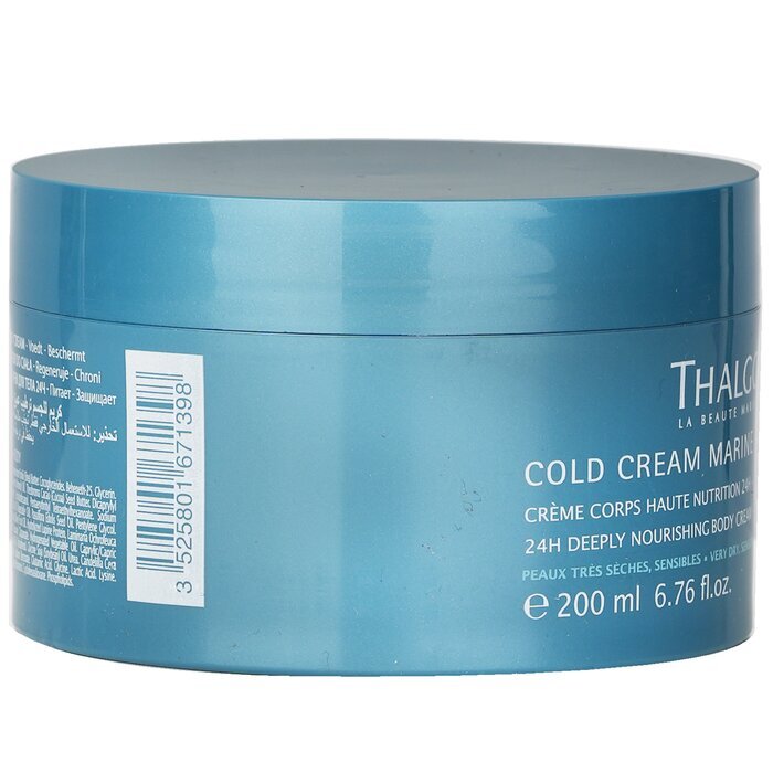 Thalgo Cold Cream Marine 24H tiefenwirksam nährende Körpercreme 200ml/6.76oz