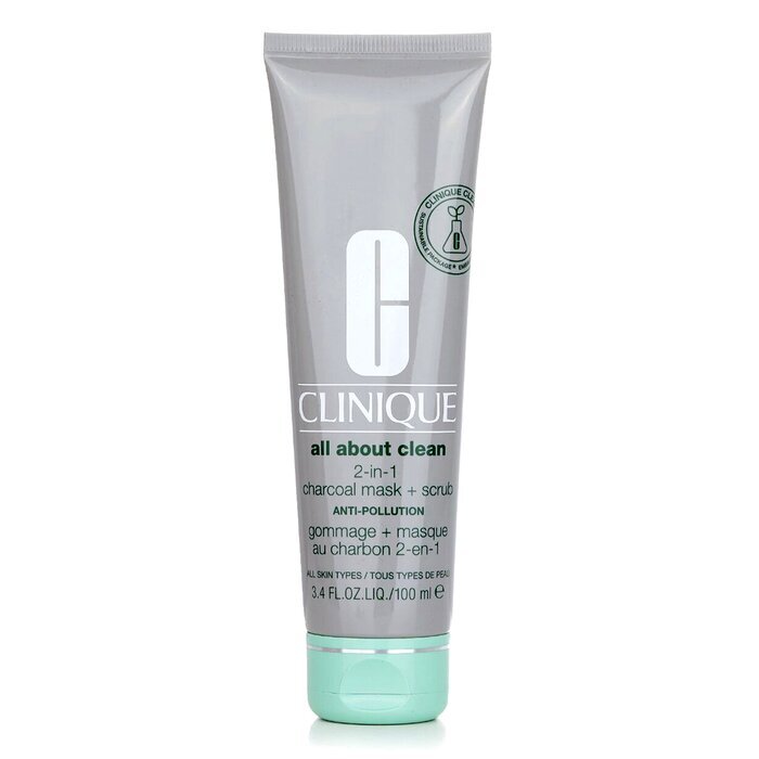 Clinique All About Clean 2-in-1-Kohlemaske + Peeling, 100 ml
