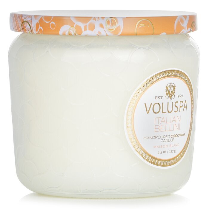 Voluspa Petite Kerze im Glas – Italienischer Bellini, 127 g/4,5 oz