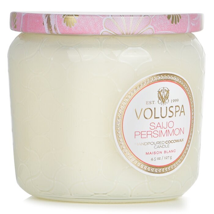 Voluspa Petite Kerze im Glas – Saijo Persimmon 127 g/4,5 oz
