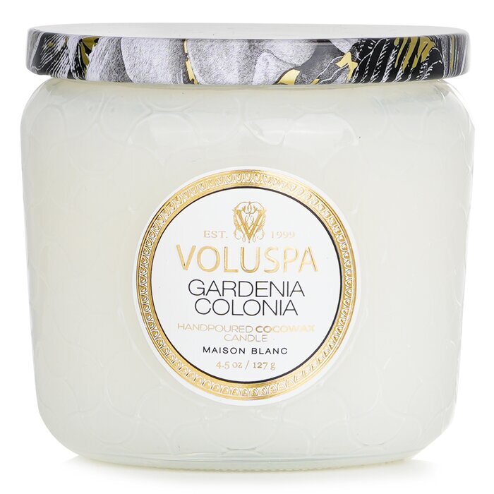 Voluspa Petite Kerze im Glas – Gardenia Colonia, 127 g/4,5 oz