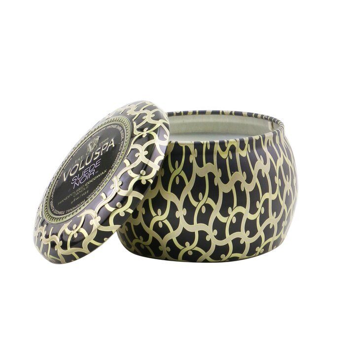 Voluspa Mini-Dose Kerze - Suede Noir 113g/4oz