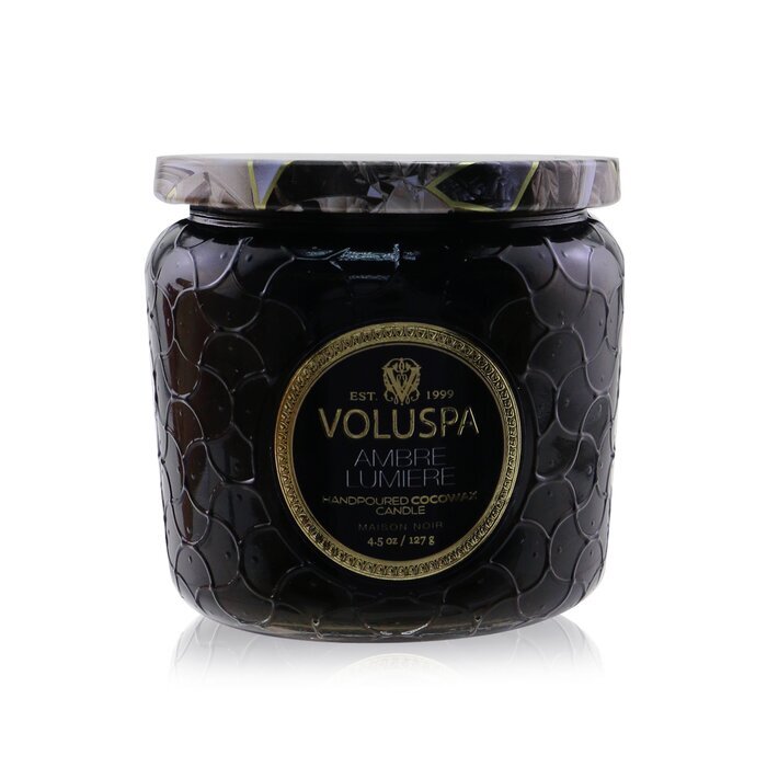 Voluspa Petite Kerze im Glas – Ambre Lumiere, 127 g/4,5 oz
