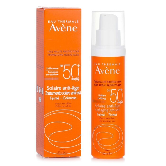 Avene Very High Protection Unifying Tinted Anti-Aging Suncare SPF 50 - For Sensitive Skin 50ml