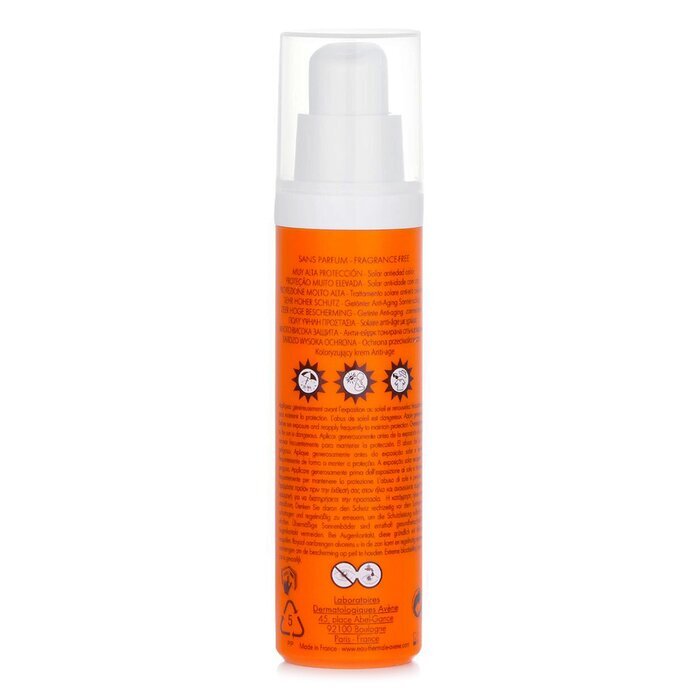 Avene Very High Protection Unifying Tinted Anti-Aging Suncare SPF 50 - For Sensitive Skin 50ml