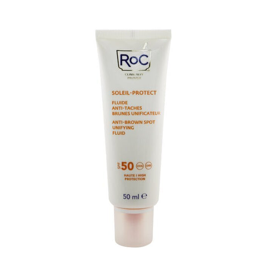 ROC Soleil-Protect Anti-Brown Spot Unifying Fluid SPF 50 UVA & UVB (reduziert sichtbar Altersflecken) 50 ml