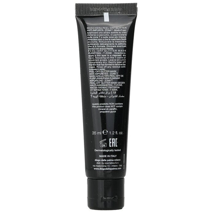 Diego Dalla Palma Milano Black Secret T Zone Peel-Off Glitter Mask 35ml
