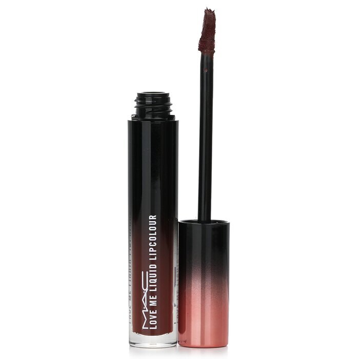MAC Love Me Flüssiger Lippenstift – Nr. 496 I Vote For Me (Braun) 3,1 ml/0,1 oz