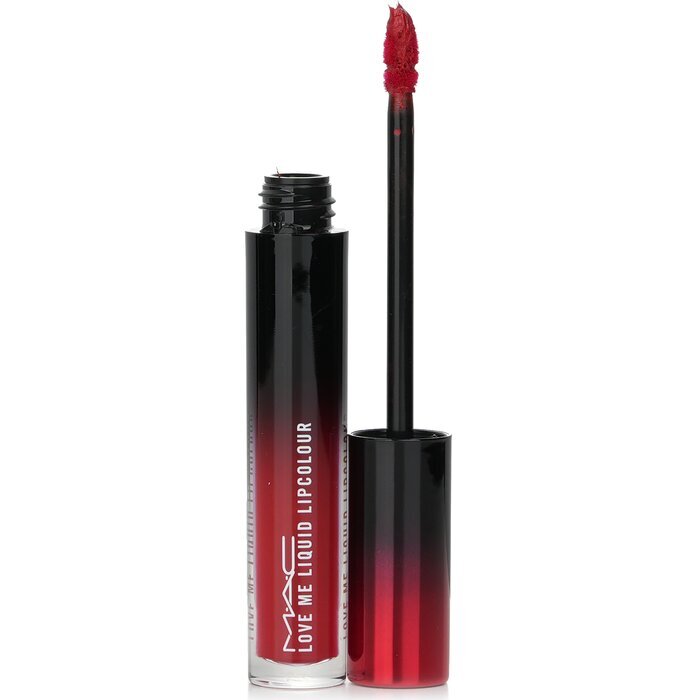 MAC Love Me Flüssiger Lippenstift – Nr. 495 Adore Me (Mittelton Blaurot) 3,1 ml/0,1 oz