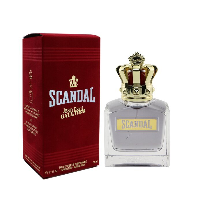 Jean Paul Gaultier Scandal Pour Homme Eau De Toilette Refillable Spray 50ml