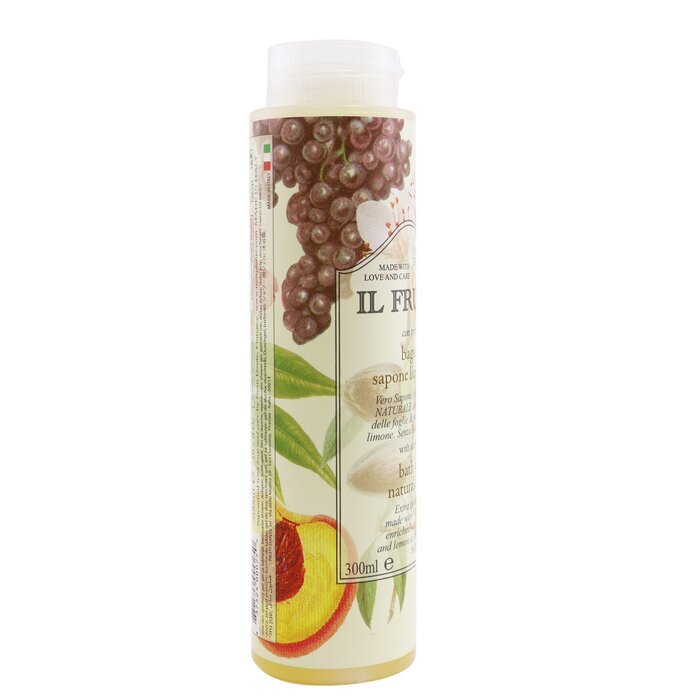 Nesti Dante IL Frutteto Bad & Dusche Natürliche Flüssigseife mit roten Weinblättern und Zitronenextrakt 300ml/10,2oz