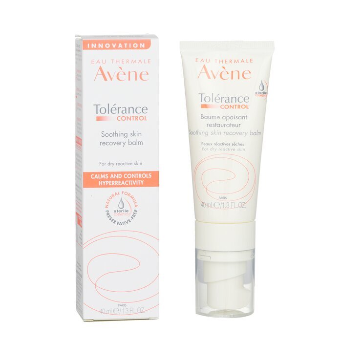 Avene Tolerance CONTROL Beruhigender Hauterholungsbalsam – Für trockene, reaktive Haut, 40 ml