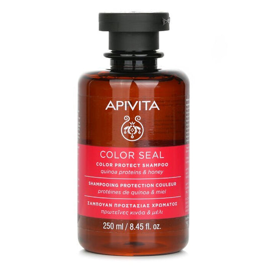 Apivita Color Seal Color Protect Shampoo mit Quinoa-Proteinen und Honig (für coloriertes Haar) 250 ml