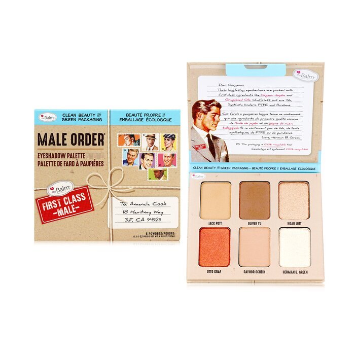 TheBalm Male Order Lidschatten-Palette (6x Lidschatten) - # First Class Male 13,2g/0,46oz