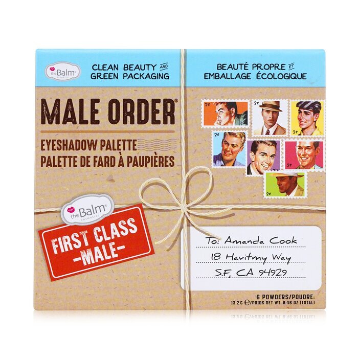 TheBalm Male Order Lidschatten-Palette (6x Lidschatten) - # First Class Male 13,2g/0,46oz
