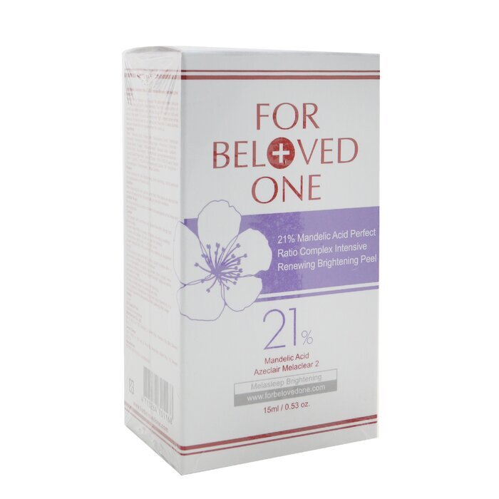 For Beloved One Melasleep Brightening - 21 % Mandelsäure Perfect Ratio Complex Intensives erneuerndes aufhellendes Peeling 15 ml/0,53 oz
