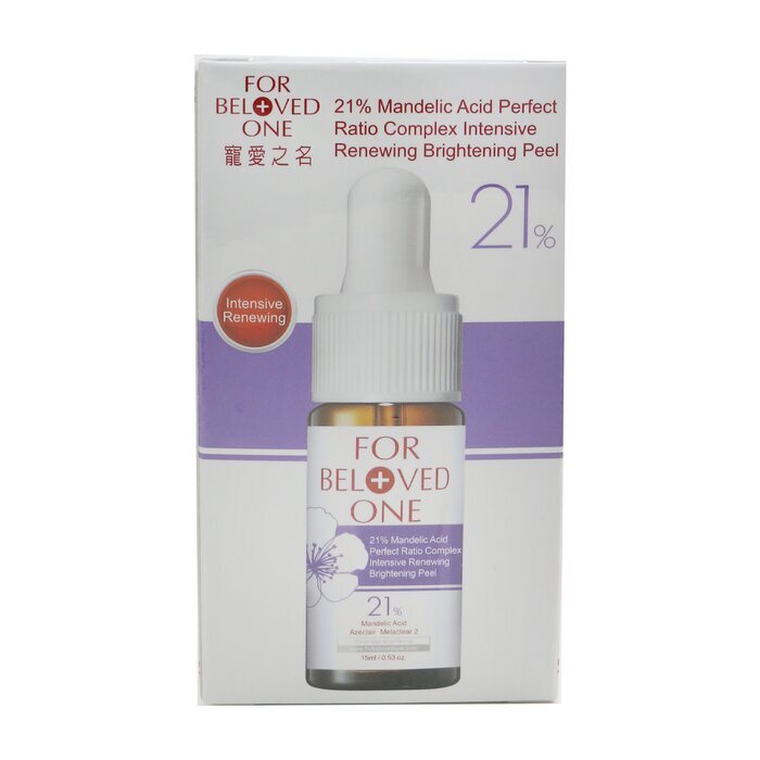 For Beloved One Melasleep Brightening - 21 % Mandelsäure Perfect Ratio Complex Intensives erneuerndes aufhellendes Peeling 15 ml/0,53 oz