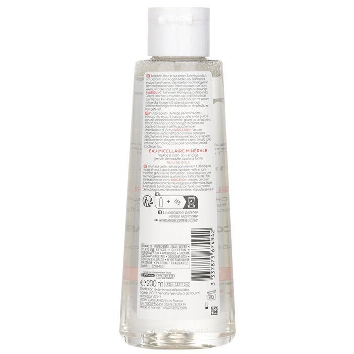 Vichy Purete Thermale Mineral Micellar Water – Für empfindliche Haut 200 ml