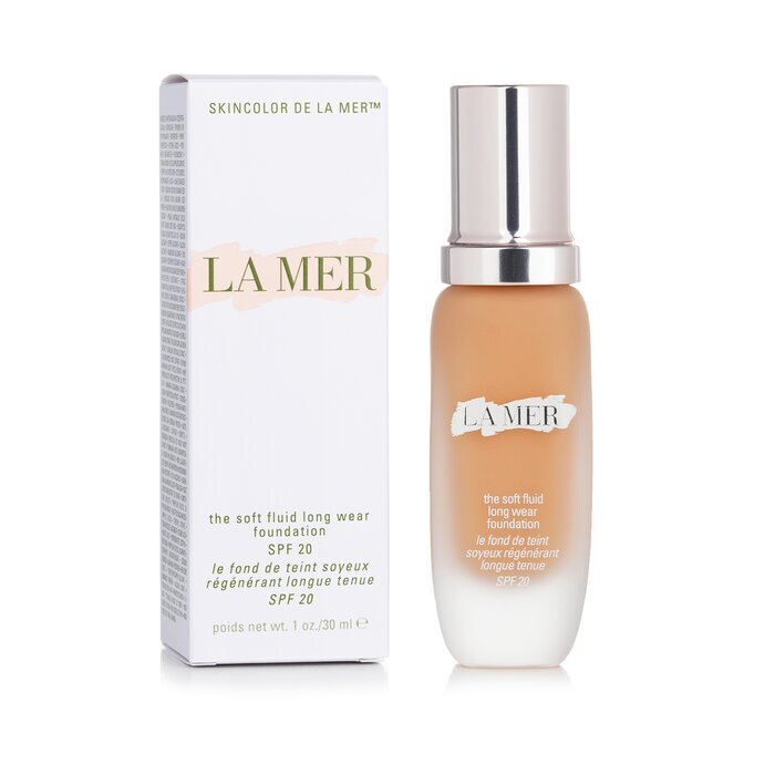 La Mer The Soft Fluid Long Wear Foundation LSF 20 – Nr. 230 Light Ochre, 30 ml