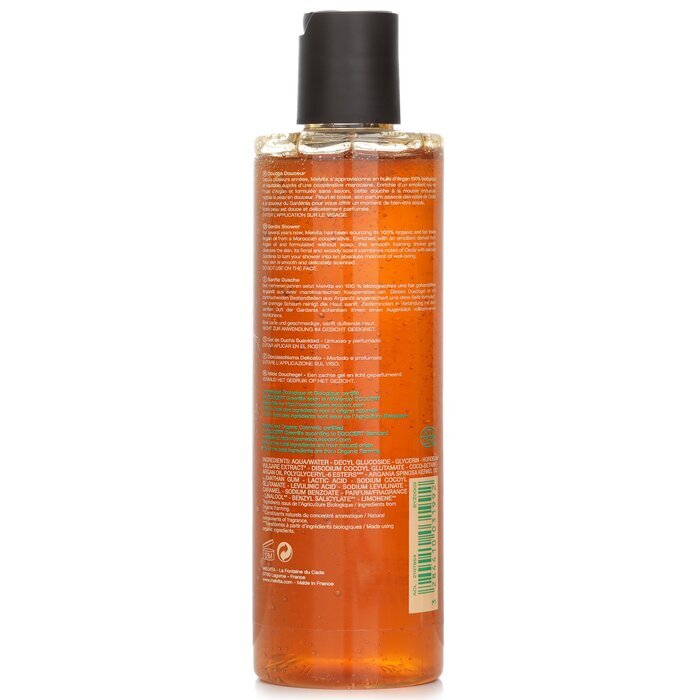 Melvita L'Argan Bio Sanfte Dusche – Ein einzigartiger Duft in einem geschmeidigen Gel, 250 ml