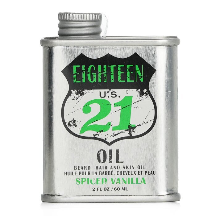 18.21 Man Made Bart-, Haar- und Hautöl - # Gewürzte Vanille 60ml/2oz