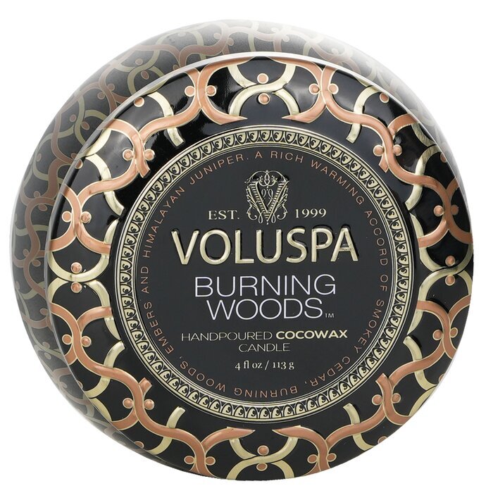 Voluspa Mini-Dose Kerze - Burning Woods 113g/4oz