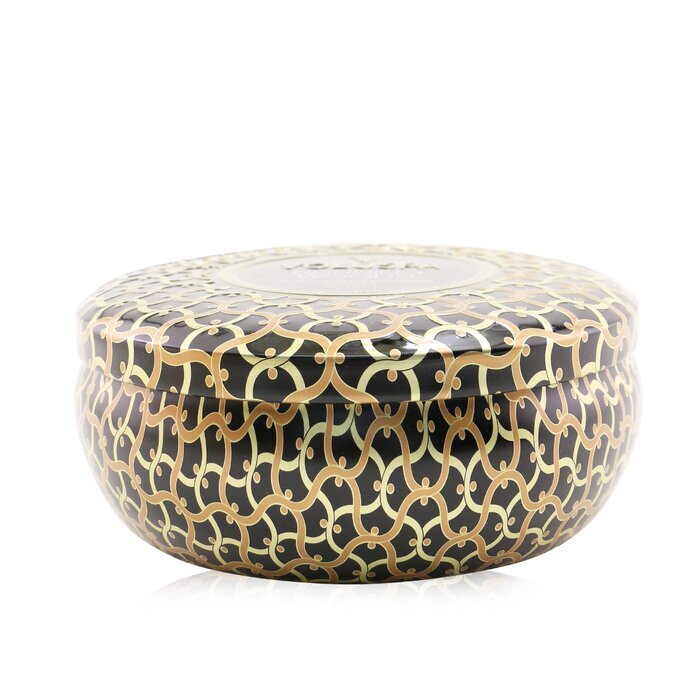 Voluspa 3-Docht-Dekorationskerze in Dose – Burning Woods, 340 g/12 oz