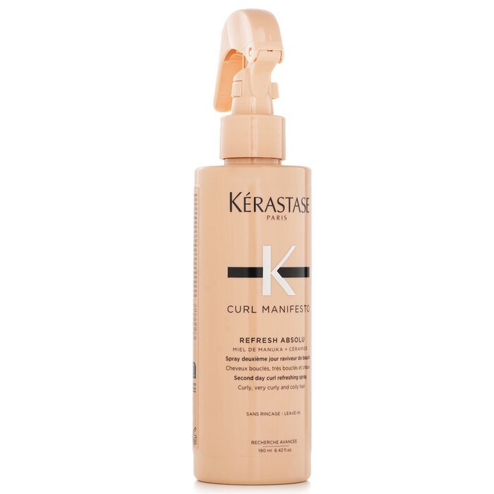 Kerastase Curl Manifesto Refresh Absolu Second Day Curl Erfrischungsspray (für lockiges, sehr lockiges und krauses Haar) 190ml/6,4oz