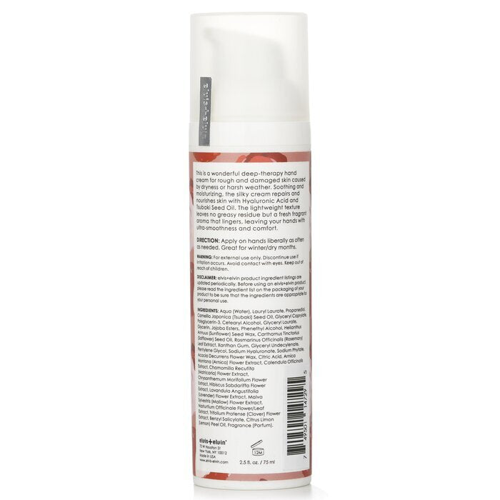 Elvis + Elvin Handcreme – Rose & Litschi, 75 ml