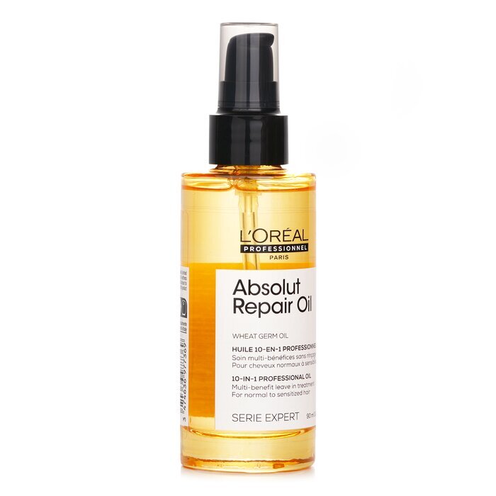 L'Oreal Professionnel Serie Expert - Absolut Repair Weizenöl 10-in-1 Professionelles Öl 90ml/3.04oz