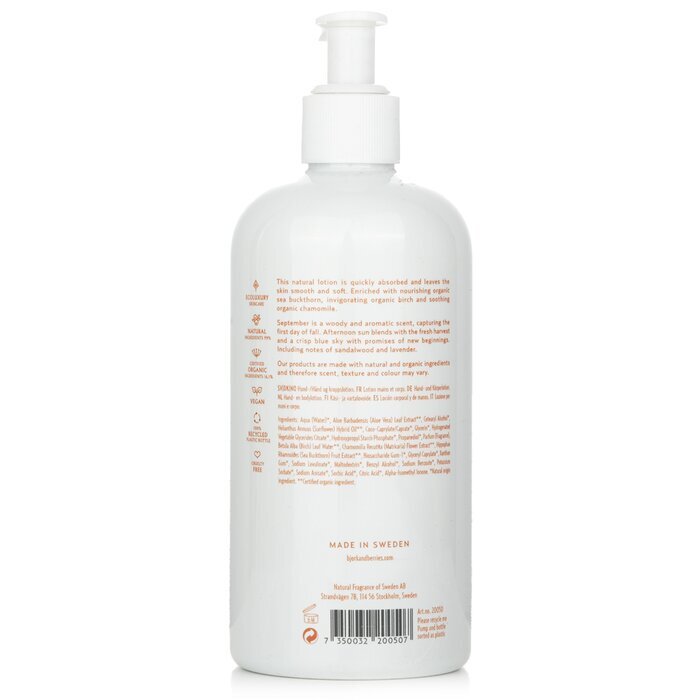Bjork & Berries September Hand- und Körperlotion 400 ml