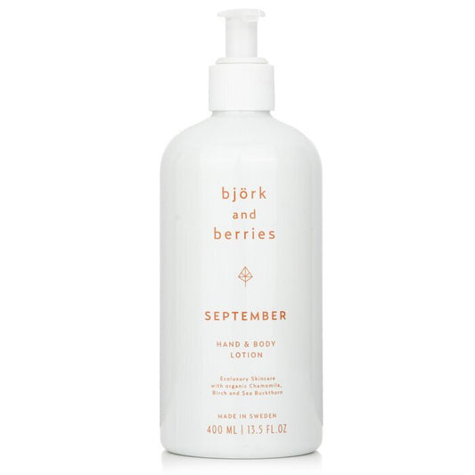 Bjork & Berries September Hand- und Körperlotion 400 ml