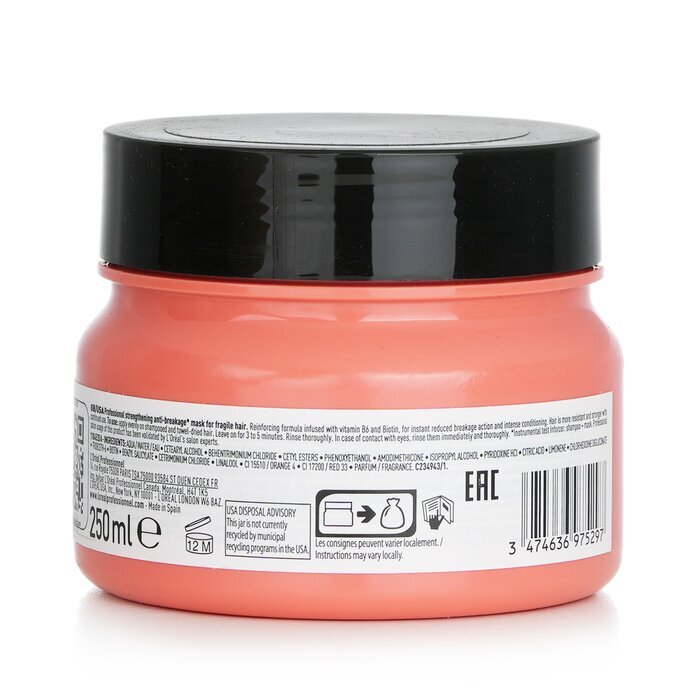 L'Oreal Professionnel Serie Expert - Inforcer B6 + Biotin Stärkende Anti-Bruch-Maske (für brüchiges Haar) 250ml/8,5oz
