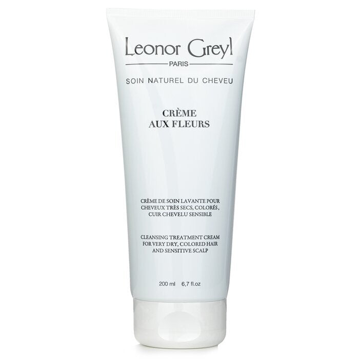 Leonor Greyl Creme Aux Fleurs Reinigungscreme-Shampoo (für sehr trockenes Haar und empfindliche Kopfhaut) 200 ml