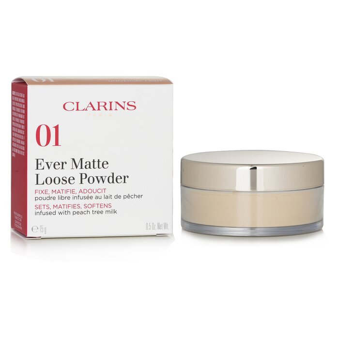 Clarins Ever Matte Loser Puder - Nr. 01 Universal Light 15 g/0,5 oz
