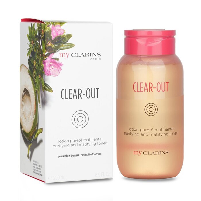 My Clarins Clear-Out Reinigendes und mattierendes Gesichtswasser, 200 ml