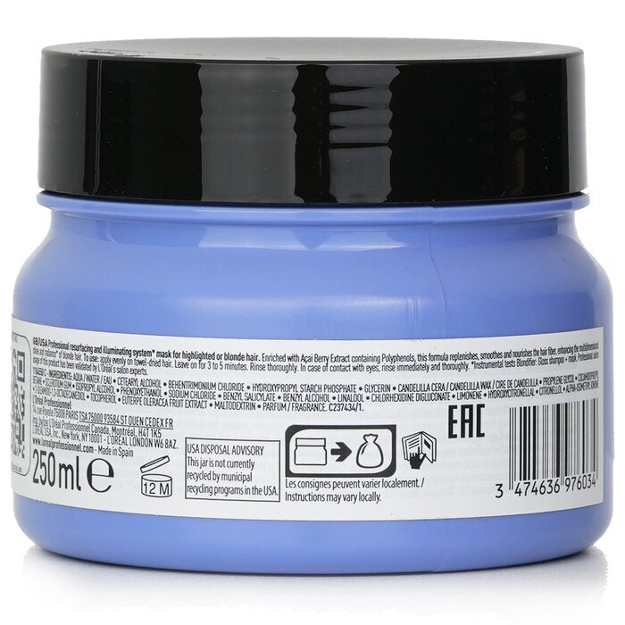 L'Oreal Professionnel Serie Expert - Blondifier Acai Polyphenole Resurfacing und Illuminating System Maske 250ml/8.5oz