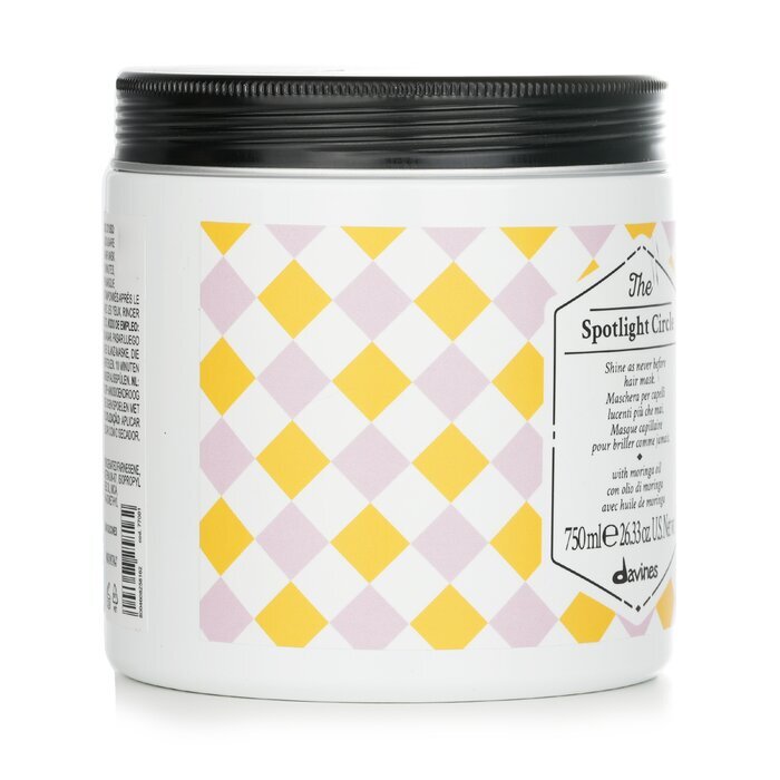 Davines The Spotlight Circle Shine Boosting Hair Mask (Salon Size) 750ml