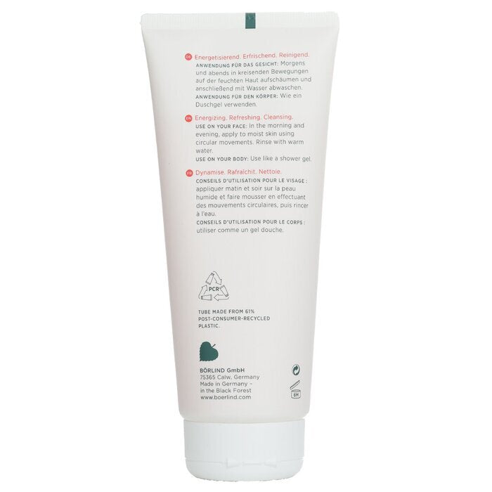 Annemarie Börlind Men System Energy Boost 2-in-1 Reiniger Gesicht & Körper 200ml/6.76oz