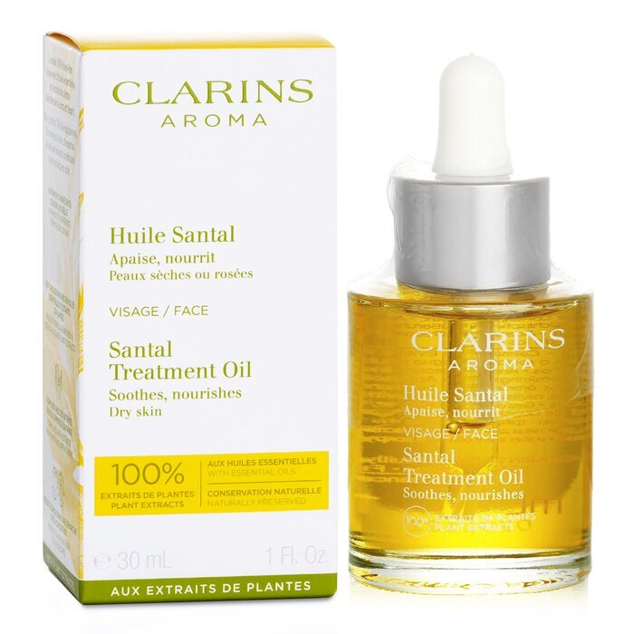 Clarins Gesichtsbehandlungsöl – Santal (für trockene Haut) 30 ml