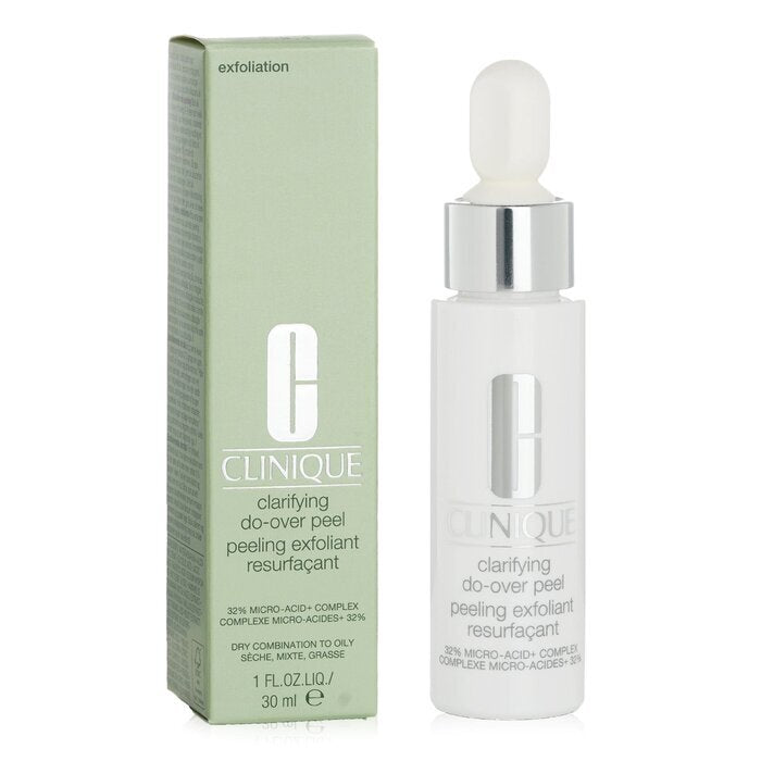 Clinique Clarifying Do Over Peel – Für trockene, Mischhaut bis fettige Haut, 30 ml